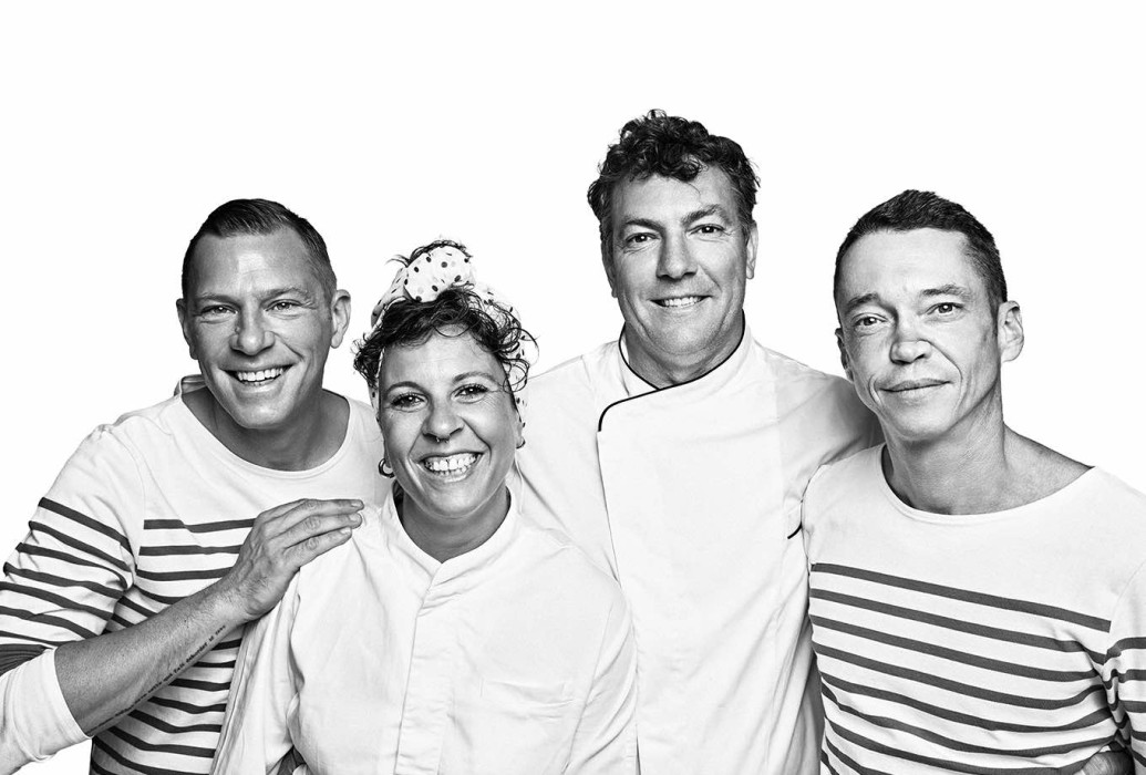 Sa Cova Old Town team. Restaurant Sa Cova team, Ibiza