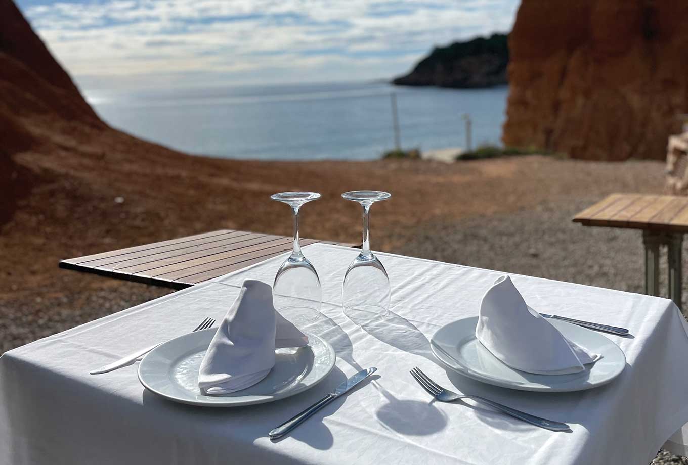 Restaurant Sa Caleta, Ibiza  Restaurant Sa Caleta, Ibiza