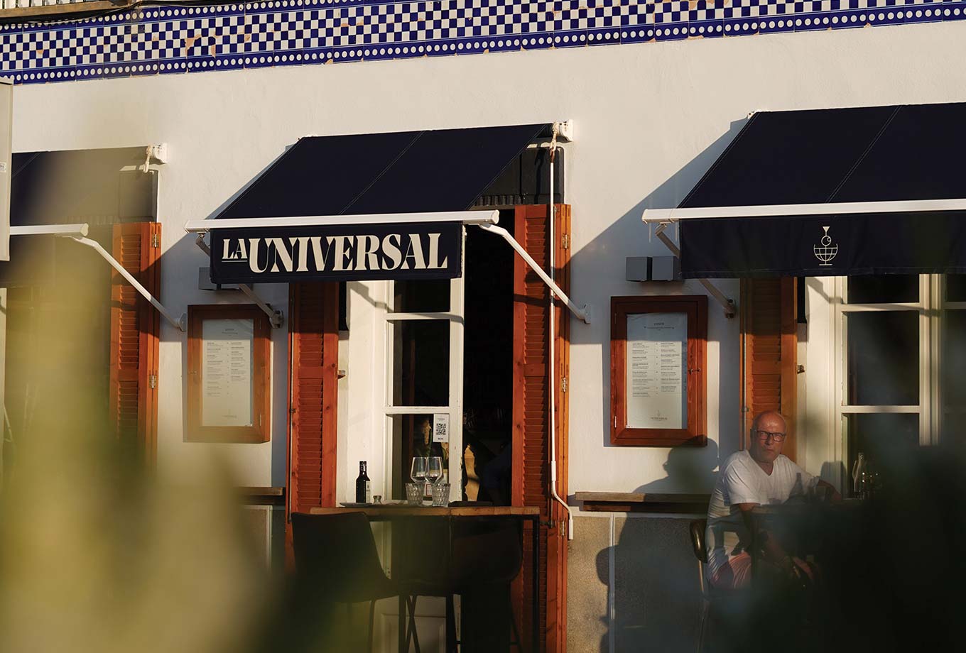 La Universal terrace. Mallorca La Universal terrace. Mallorca