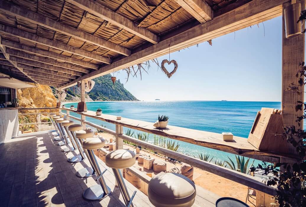 Vistas desde el restaurante Amante Ibiza