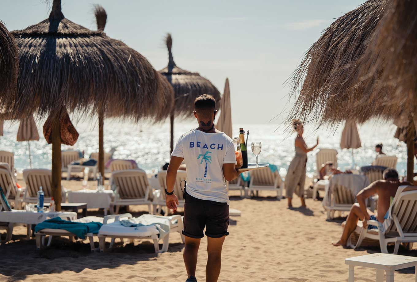 Tropicana Beach, Ibiza  Tropicana Beach, Ibiza