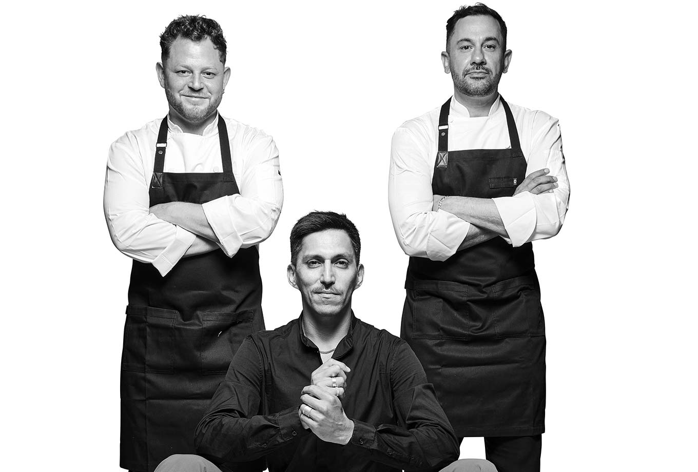 Jorge, Nicolás and Darío. Casa Linda team, Ibiza Jorge, Nicolás and Darío. Casa Linda team, Ibiza