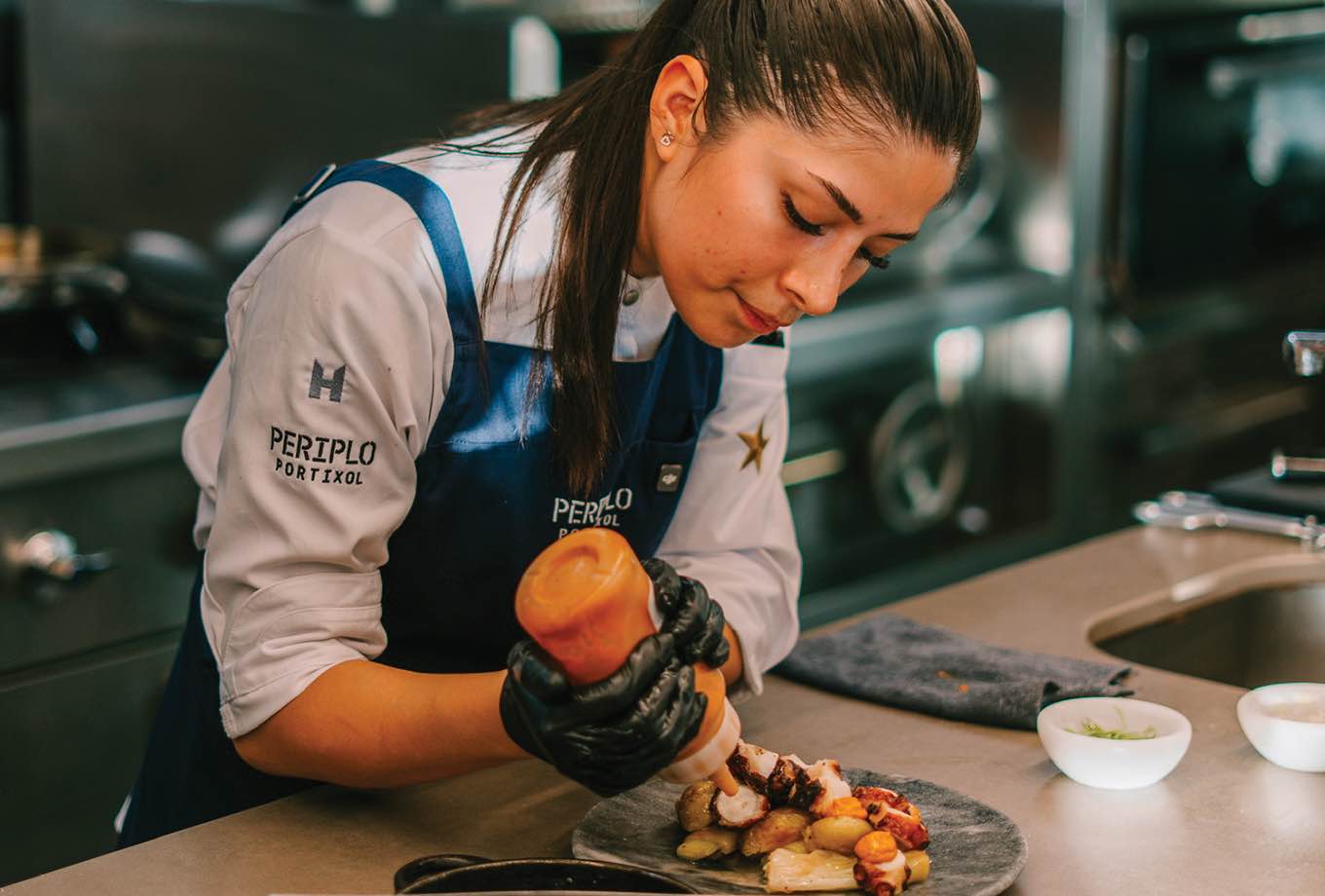 Karina Jiménez. Restaurante Periplo Portixol, Mallorca