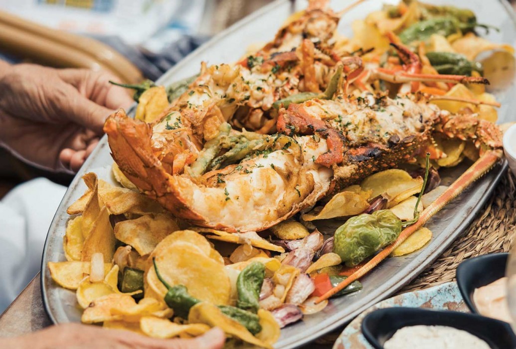 Lobster. Tropicana Beach, Ibiza Lobster. Tropicana Beach, Ibiza