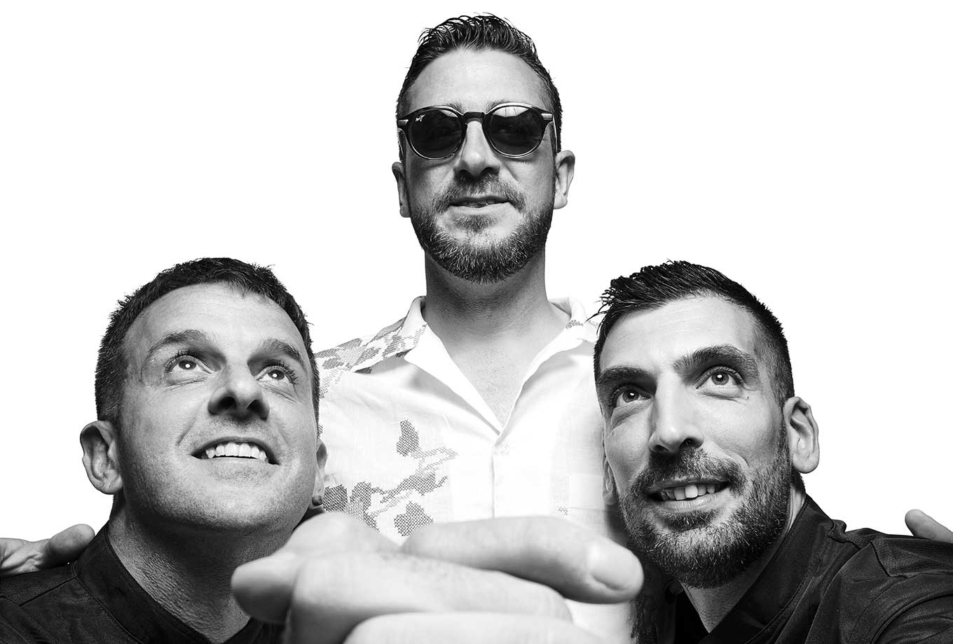 Nico, David and Alex. The Oyster & Caviar Bar, Ibiza Nico, David and Alex. The Oyster & Caviar Bar, Ibiza