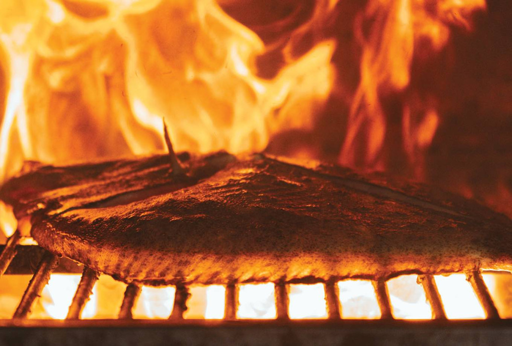 Grilled fish. Dunas de Formentera restaurant