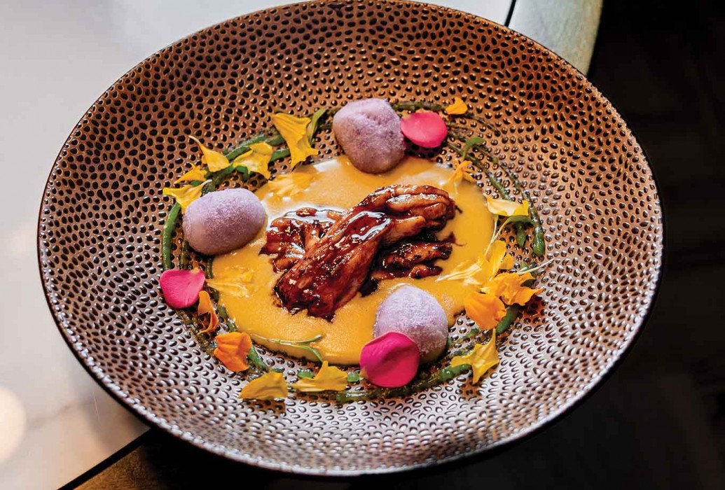Char Siu stingray. El Sótano by Folies Restaurant, Mallorca Char Siu stingray. El Sótano by Folies Restaurant, Mallorca