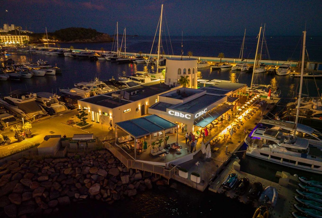 Aereal view CBbC Marina Sta Eulalia Restaurant Aereal view CBbC Marina Sta Eulalia Restaurant