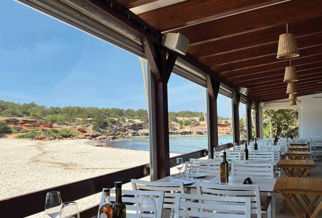  Restaurante Sol. Cala Saona, Formentera