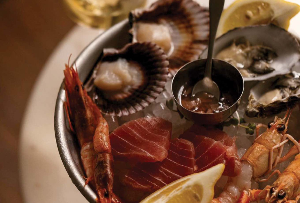Seafood. Room Service Ibiza restaurant