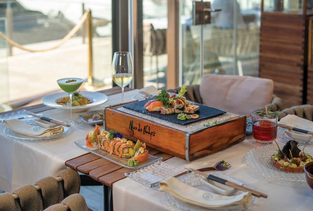 Sushi. Mar de Nudos Restaurant. Palma de Mallorca Sushi. Mar de Nudos Restaurant. Palma de Mallorca