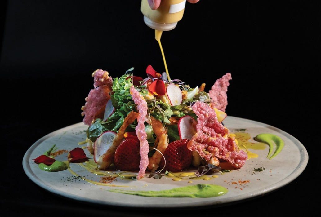 Sexy Salad. Restaurant Nudos Atelier, Palma de Mallorca Sexy Salad. Restaurant Nudos Atelier, Palma de Mallorca