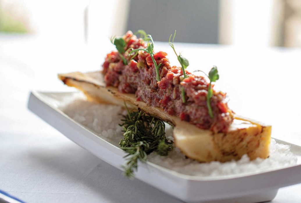 Steak tartare. Sa Cova Restaurant, Ibiza Steak tartare. Sa Cova Restaurant, Ibiza