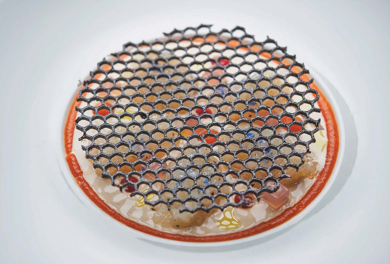 Squid tartar. La Vieja de Jonay Hernández Restaurant. Palma de Mallorca Squid tartar. La Vieja de Jonay Hernández Restaurant. Palma de Mallorca