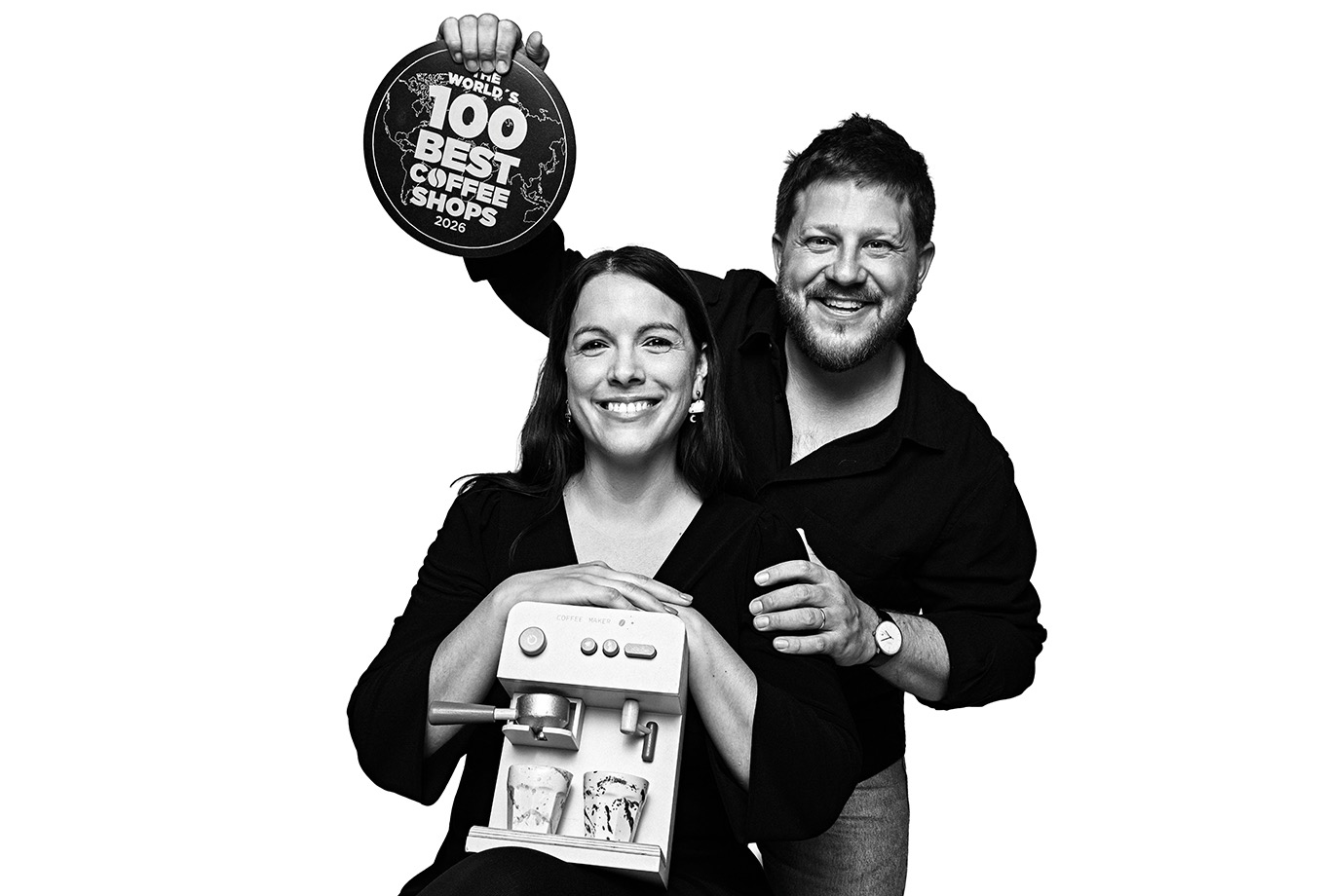 Tatiana and Felipe,  Hotto Coffee Lab owners, Palma de Mallorca