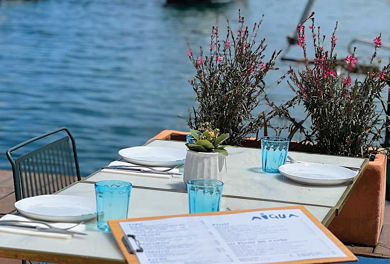 Aigua restaurant,  Formentera Aigua restaurant,  Formentera