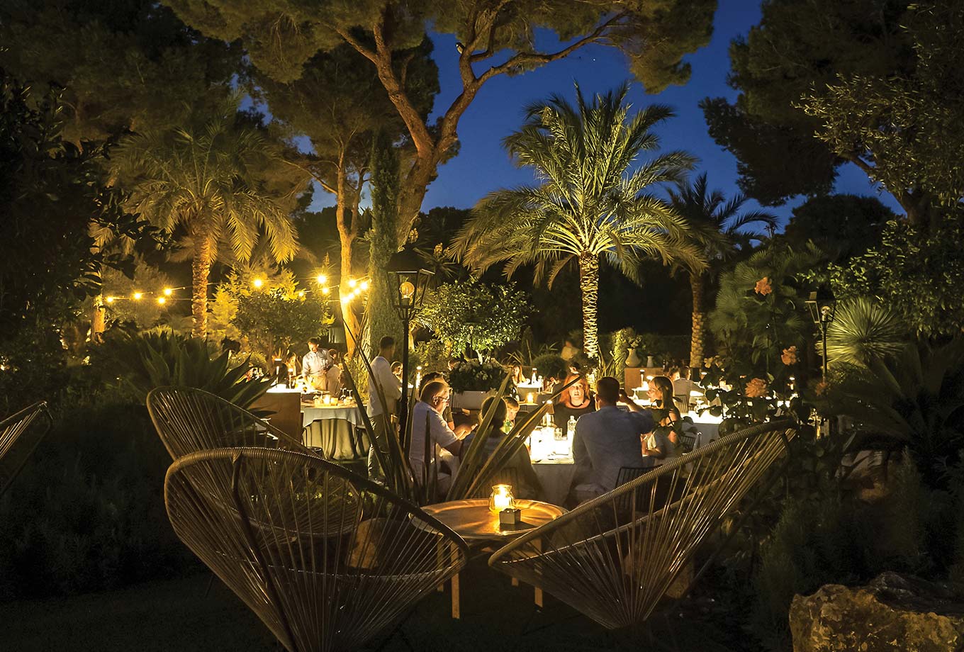 Casbah Restaurant terrace, Formentera Casbah Restaurant terrace, Formentera