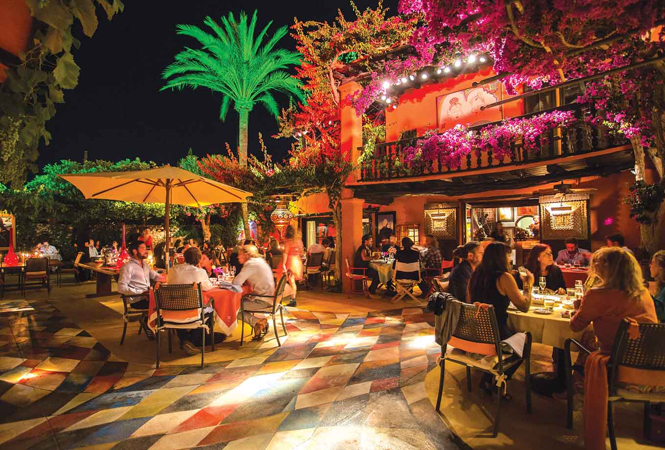 Restaurant Las Dos Lunas, Ibiza Restaurant Las Dos Lunas, Ibiza