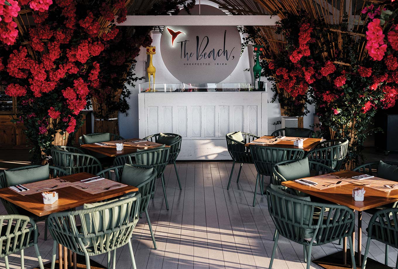 The Beach Unexpected Ibiza restaurant The Beach Unexpected Ibiza restaurant
