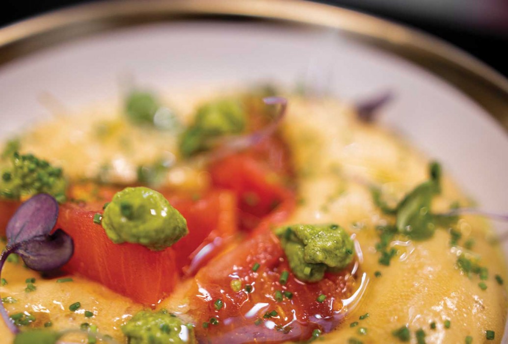 seasonal tomatoes. Santa Restaurant, Palma de Mallorca seasonal tomatoes. Santa Restaurant, Palma de Mallorca