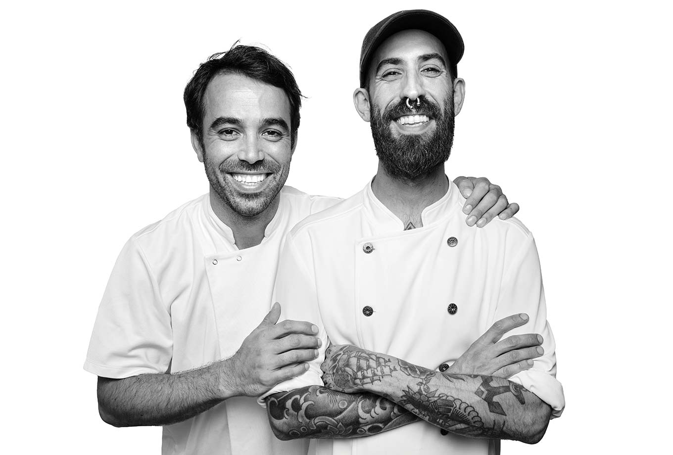 Vicente and Adrián. Restaurante Bollo, Formentera Vicente and Adrián. Restaurante Bollo, Formentera