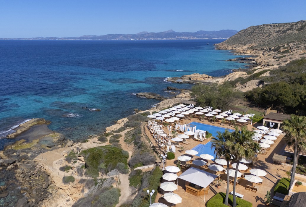 Mhares Sea Club Restaurant views, Mallorca Mhares Sea Club Restaurant views, Mallorca