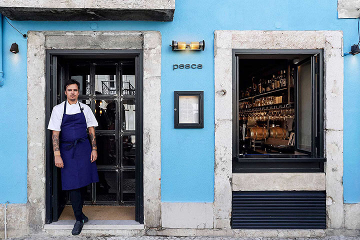Diogo Noronha. Restaurante Pesca, Lisboa